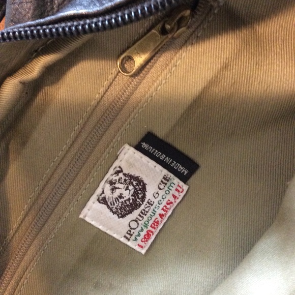 JP Ourse Kangaroo leather backpack purse - Black - Picture 3 of 4